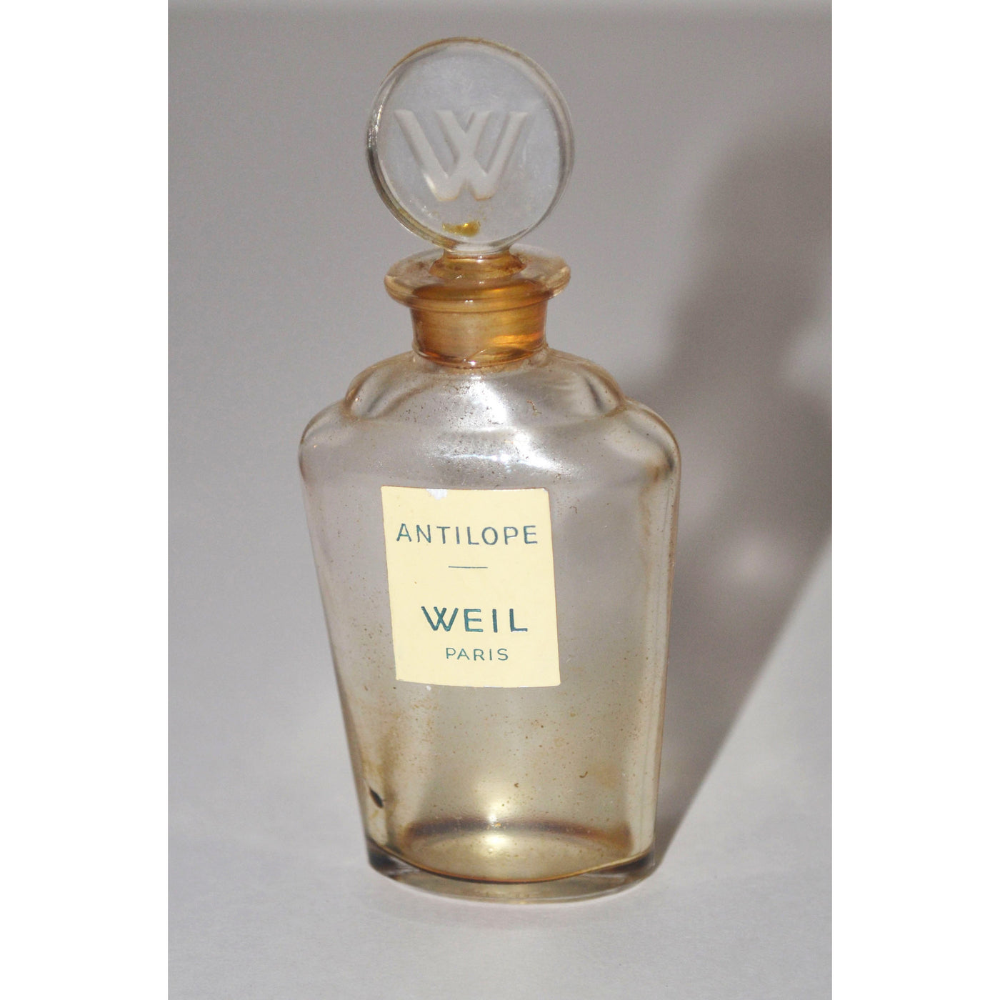 Vintage Antilope Perfume Bottle By Weil