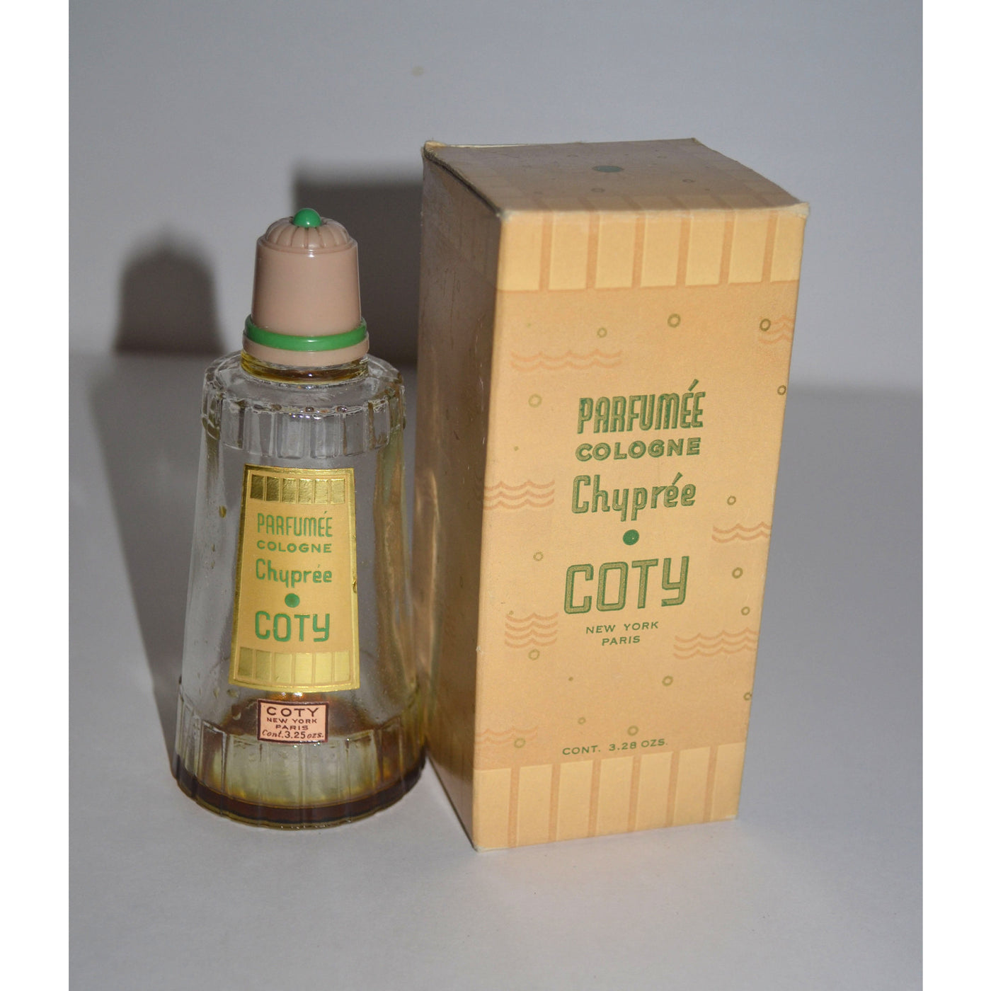 Vintage Coty Chypre Parfumee Cologne