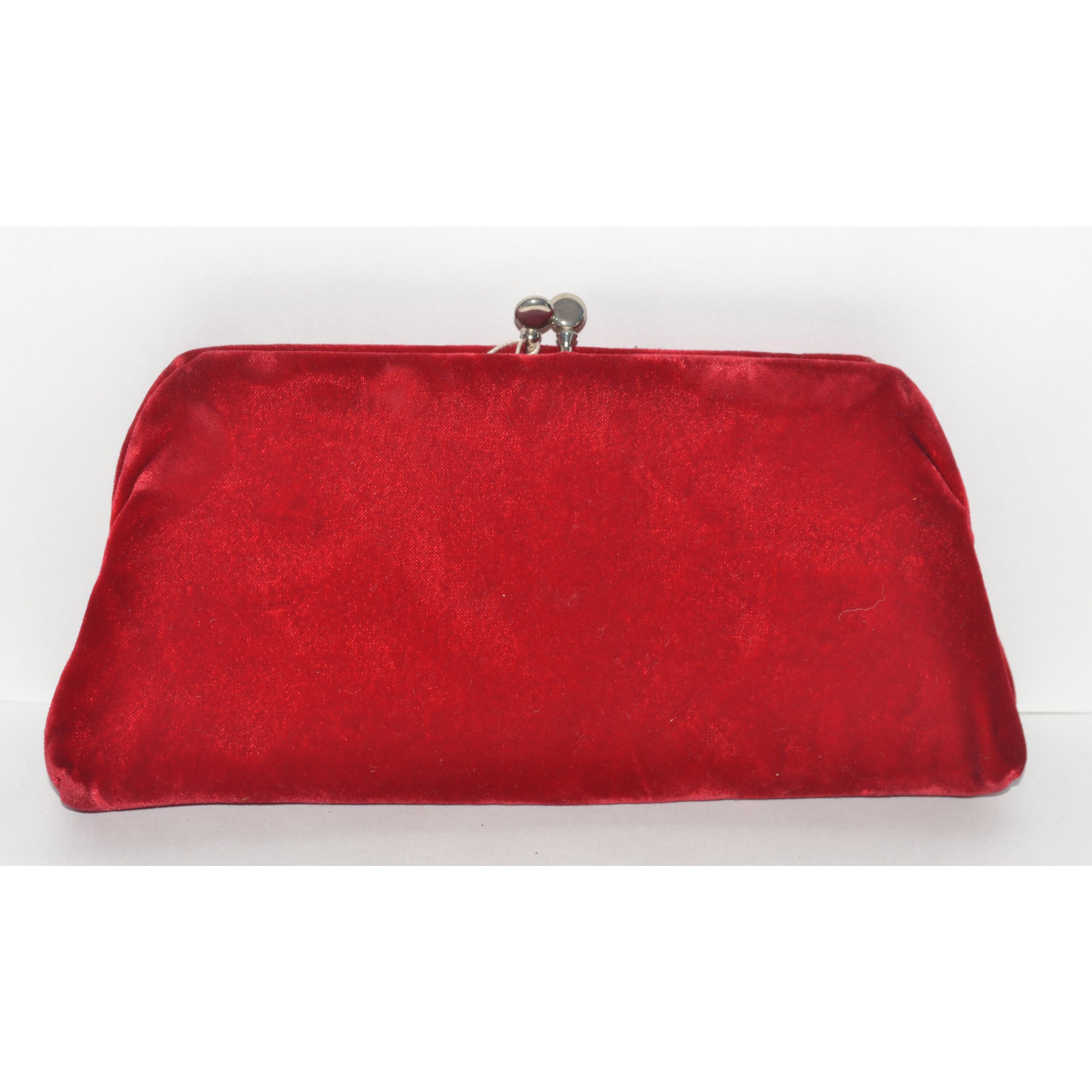 Cece Cranberry Red Velvet Bag