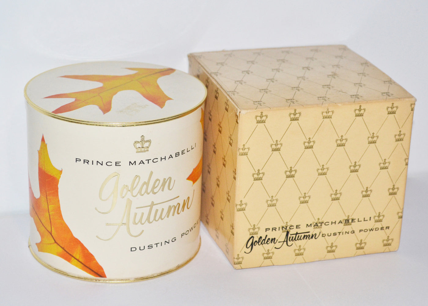 Prince Matchabelli Golden Autumn Perfume Dusting Powder