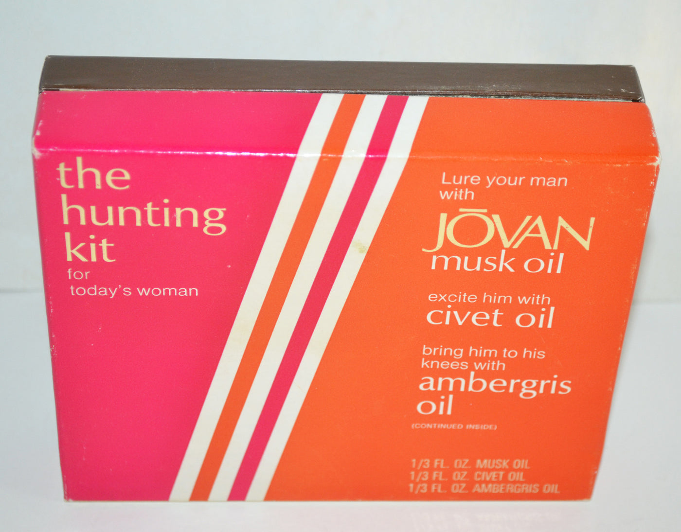 The Hunting Kit- Musk Oil, Civet Oil, Ambergris Oil By Jovan