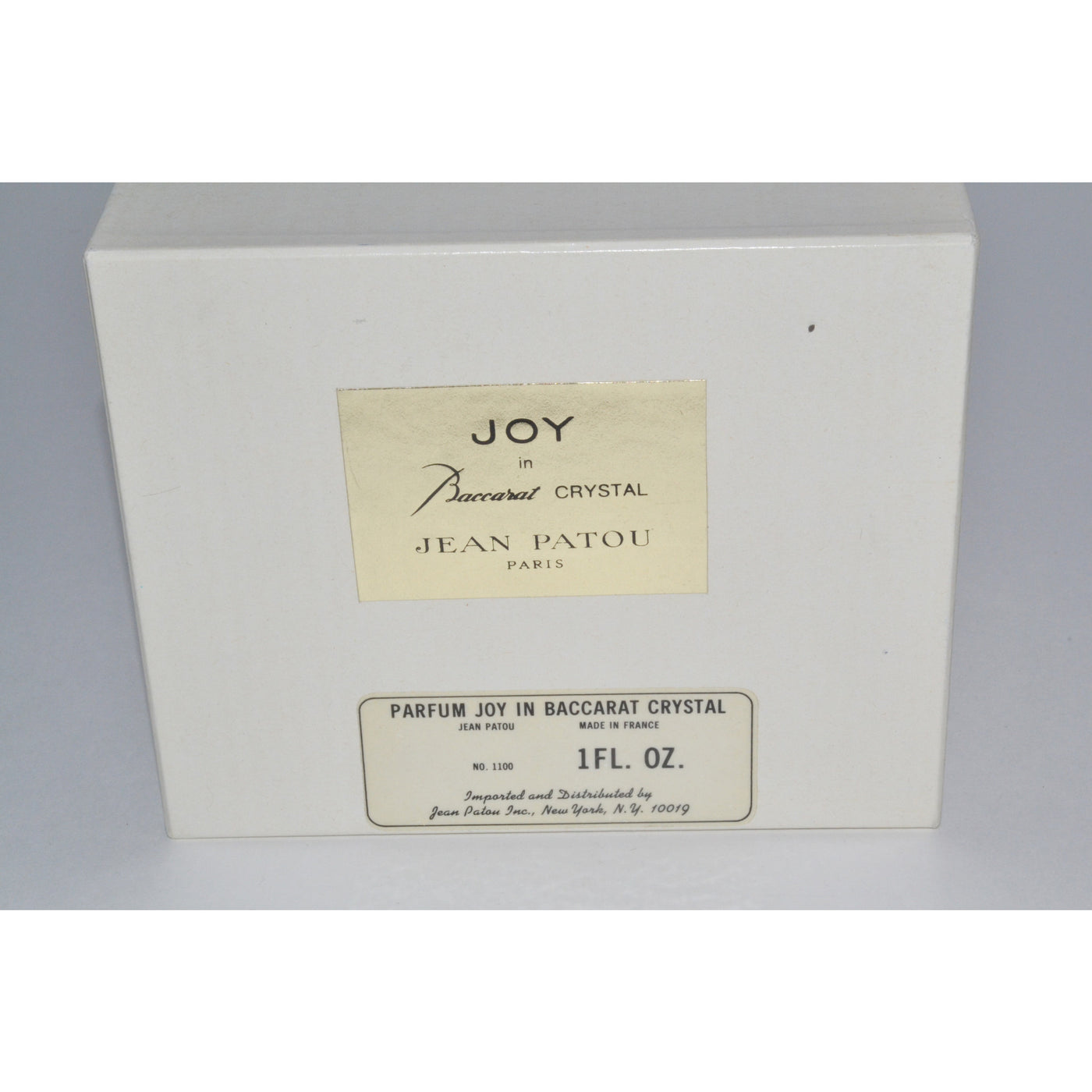 Vintage Joy Parfum Baccarat Edition By Jean Patou 