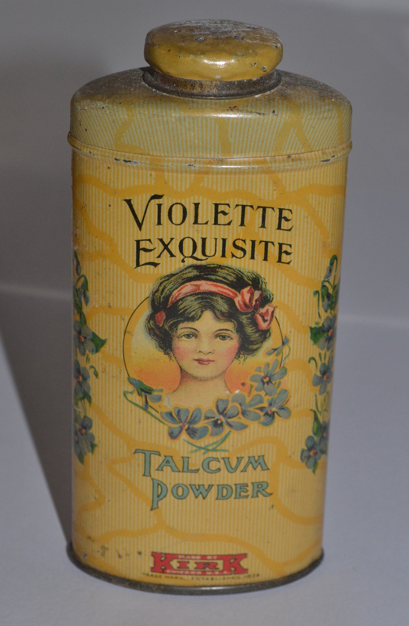 Kirk Violette Exquisite Talcum Powder