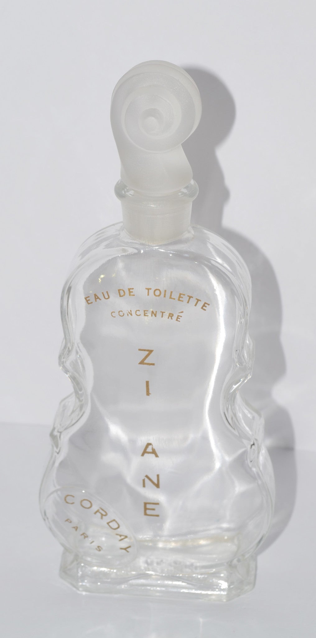 Vintage Zigane Eau De Toilette Bottle By Corday