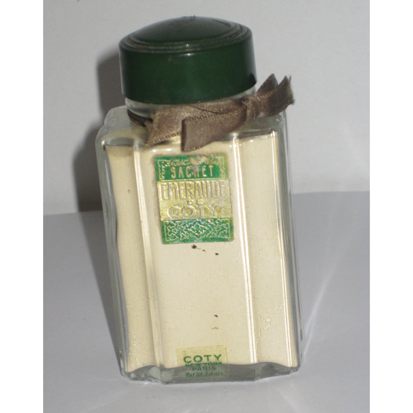 Vintage Emeraude Powder Sachet By Coty
