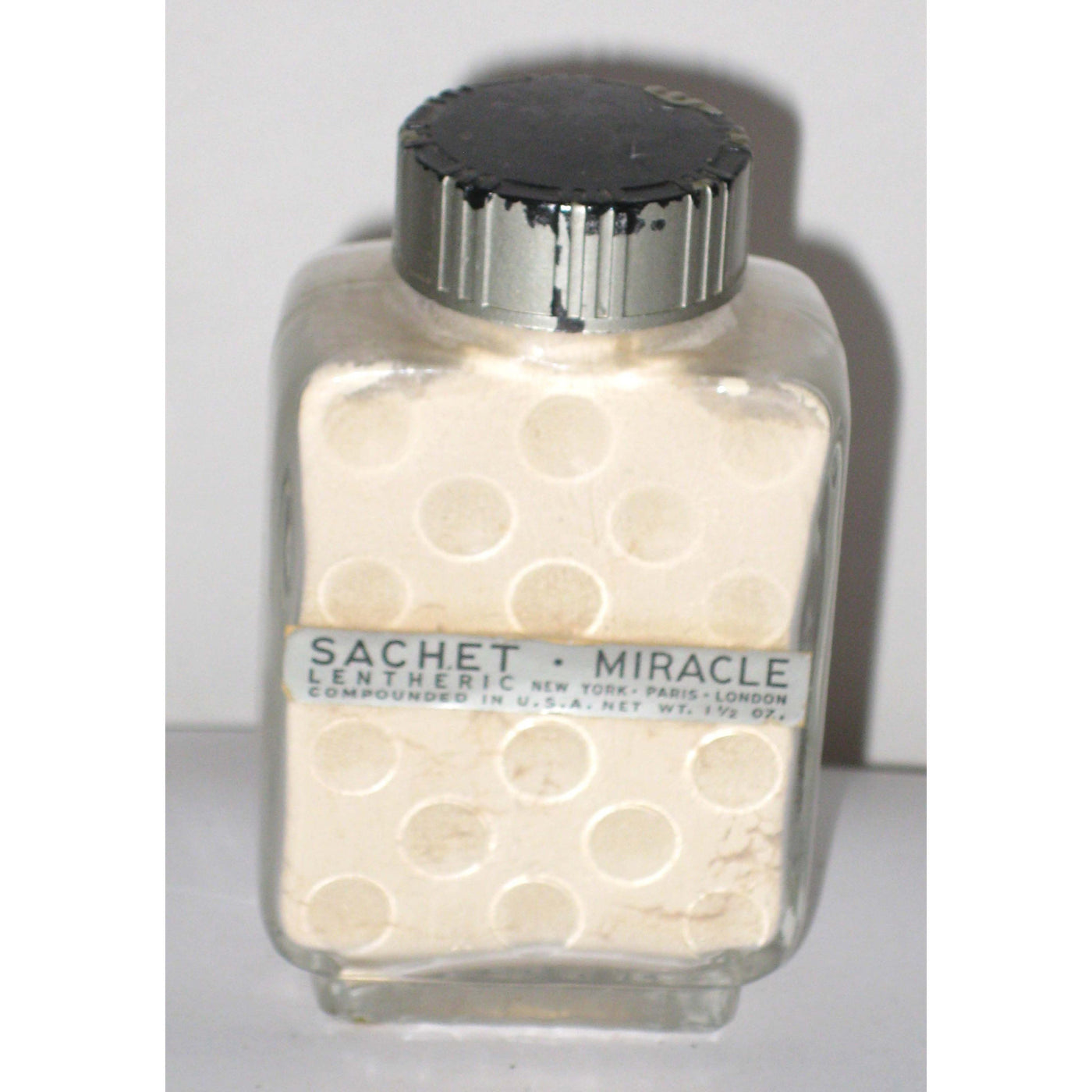 Vintage Miracle Powder Sachet By Lentheric 
