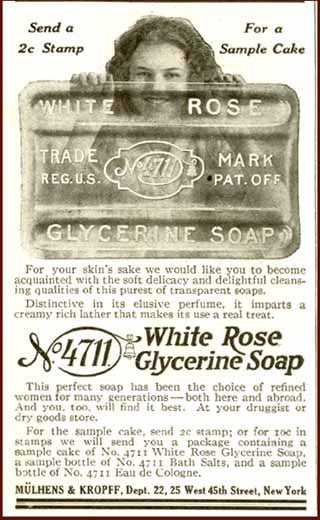 Vintage Perfume Bath Soap