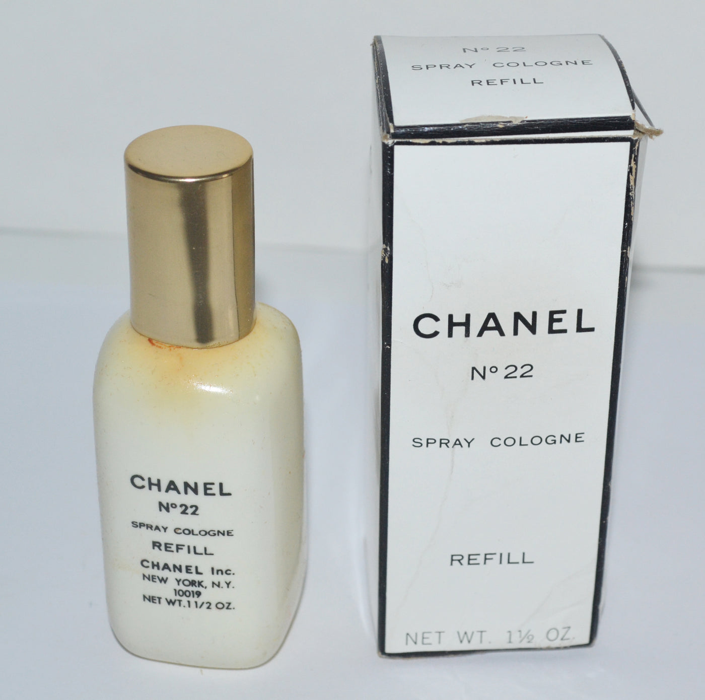 Vintage Chanel No 22 Spray Cologne Refill