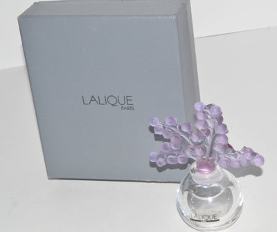 Lalique Clairefontaine Lavender Perfume Bottle