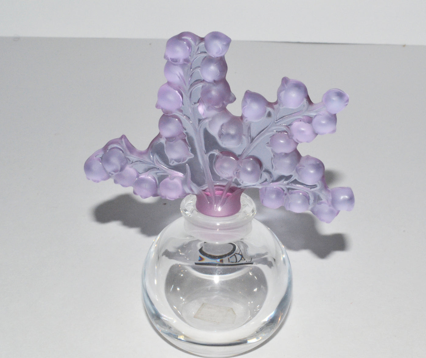 Lalique Clairefontaine Lavender Perfume Bottle