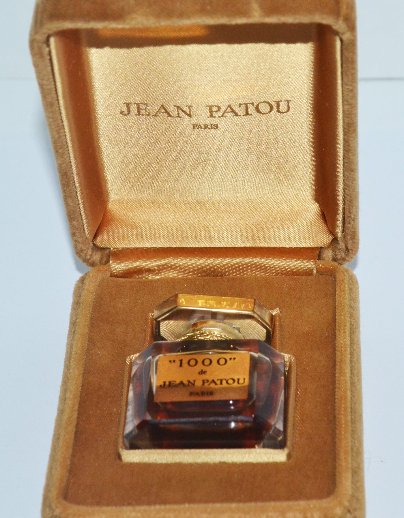 Vintage 1000 Parfum Baccarat Bottle By Jean Patou