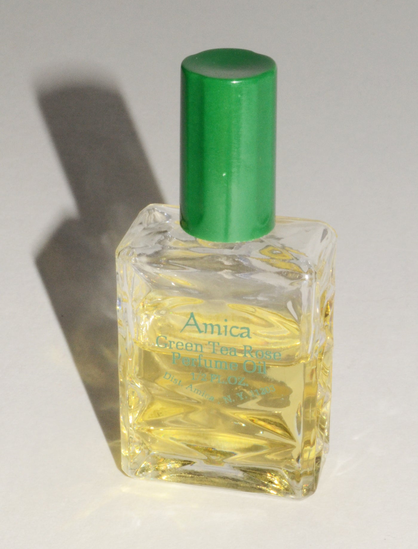Vintage Green Tea Rose Perfume Oil By Amica