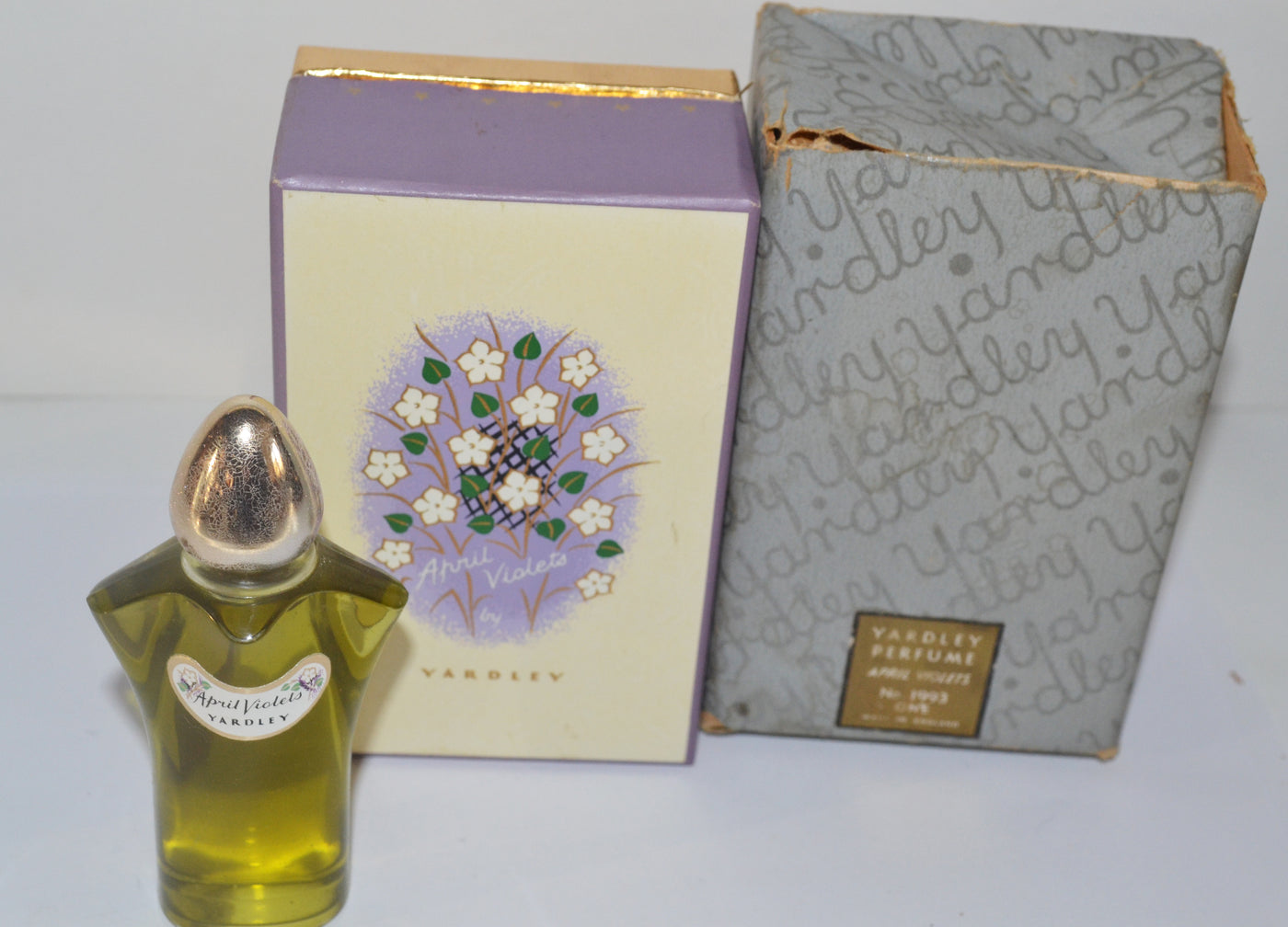 Vintage April Violets Perfume By Yardley
