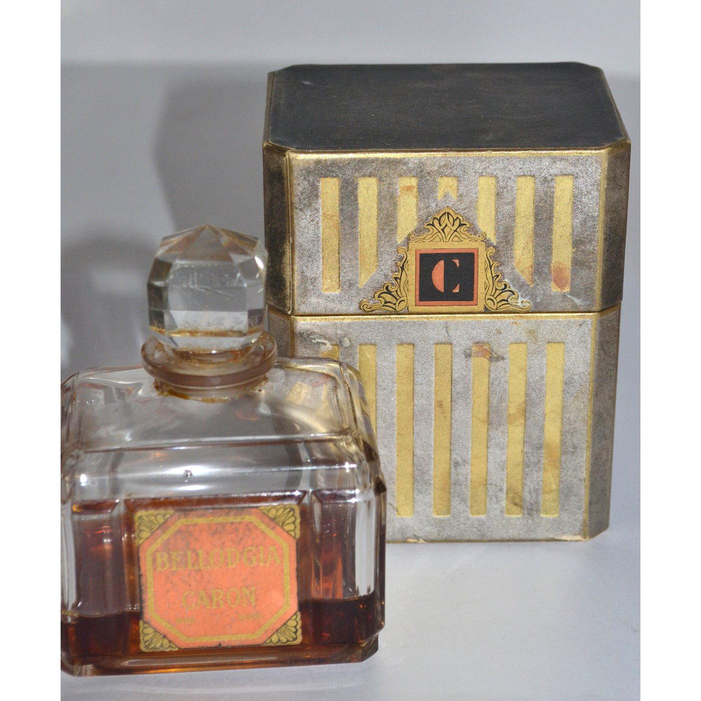 Vintage Bellodgia Baccarat Perfume Bottle By Caron