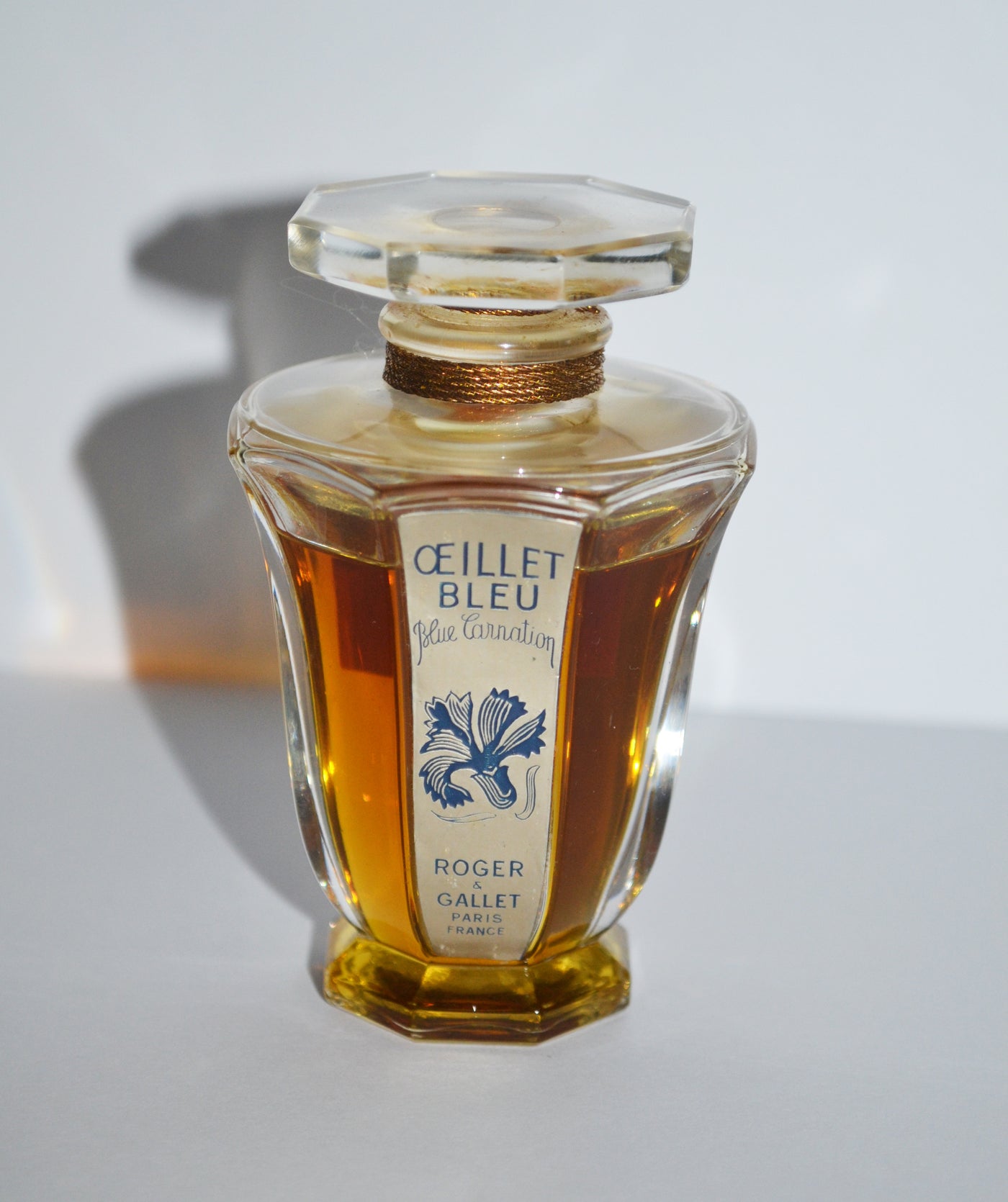 Vintage Blue Carnation Perfume By Roger & Gallet