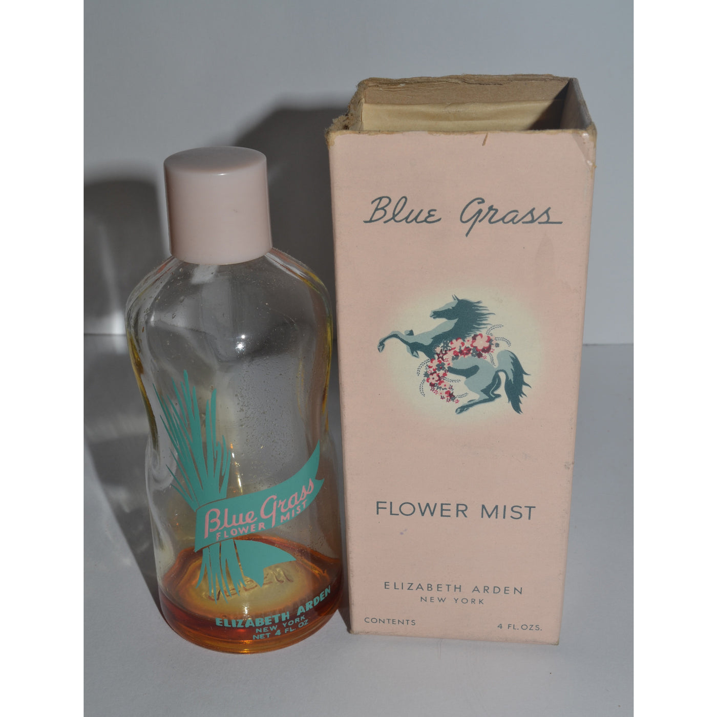 Vintage Blue Grass Flower Mist By Elizabeth Arden 