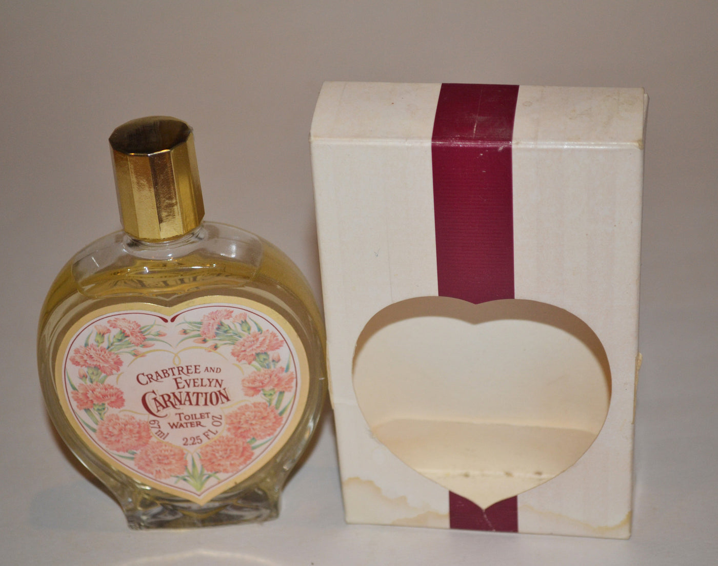 Vintage Carnation Toilet Water By Crabtree And Evelyn