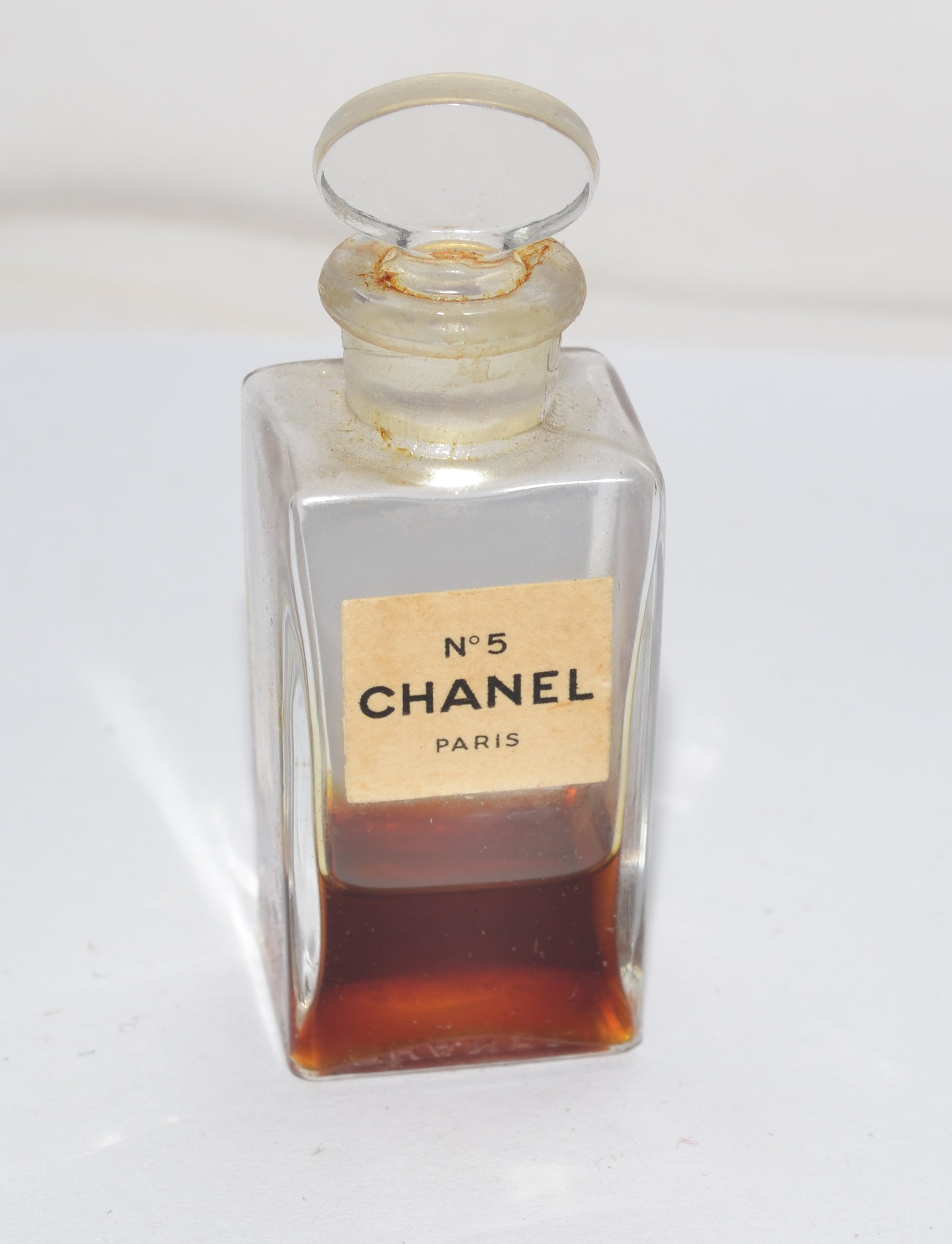 VINTAGE CHANEL NO.5 BOXED PERFUME SCENT BOTTLE