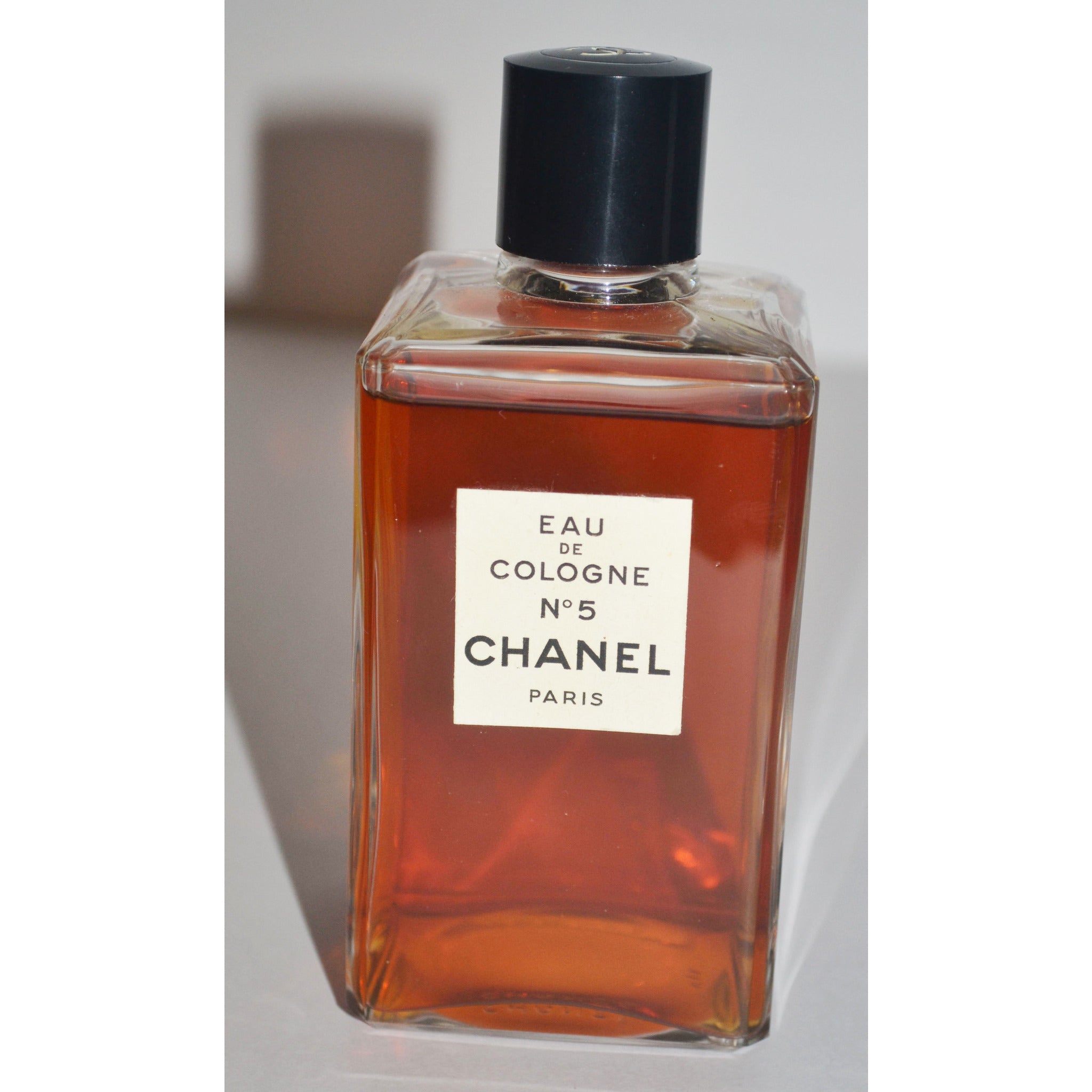 Vintage Chanel No 5 EDC Gold Sealed 4 Oz 120ml Perfume P.M, 75° Gold Seal  w/Box