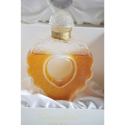 Vintage Coeur Perfume Lalique Bottle By Nina Ricci