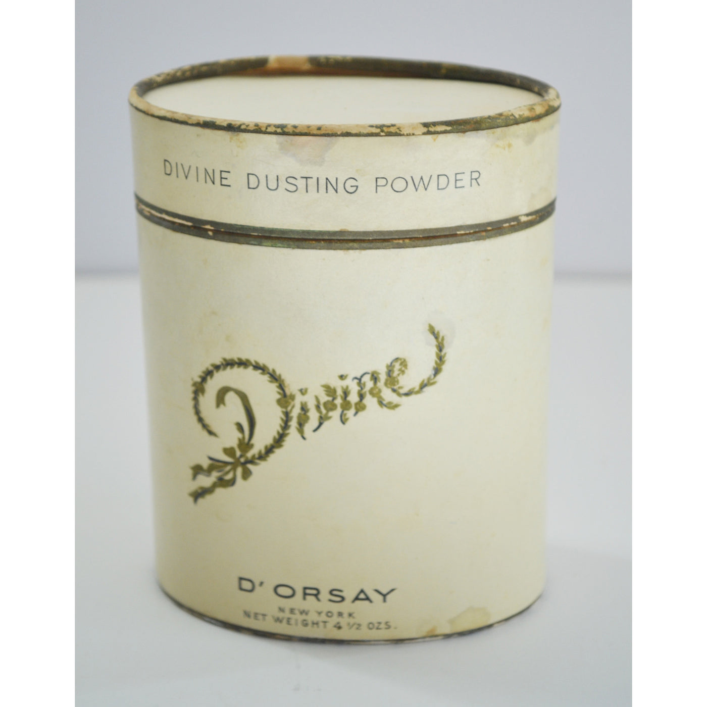 Vintage Divine Dusting Powder By D'Orsay 