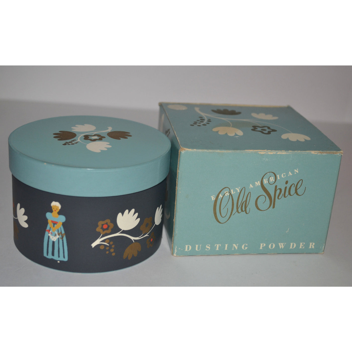 Vintage Early American Old Spice Powder By Shulton 