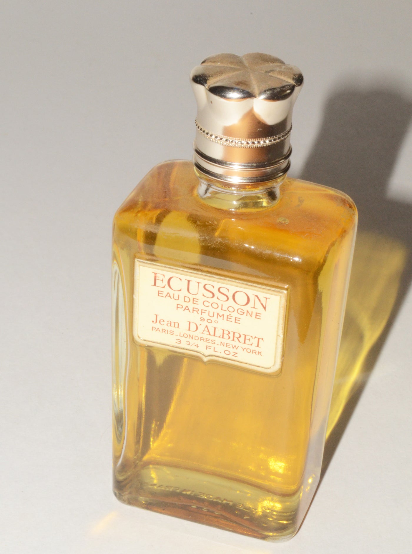 Vintage Ecusson Eau De Cologne Parfumee By Jean D’Albret