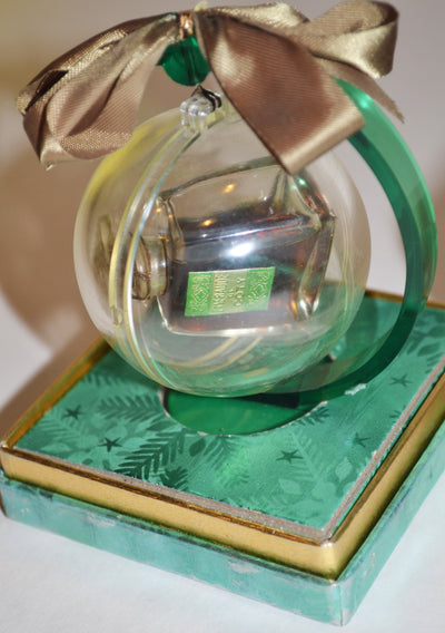 Vintage Emeraude Perfume By Coty Holiday Ornament 