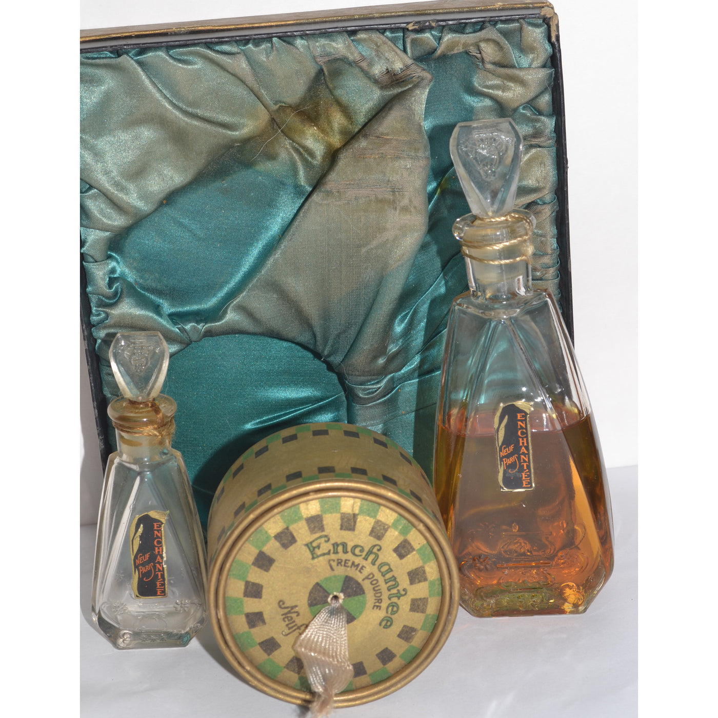Vintage Enchantee Perfume Set By Neuf Paris 