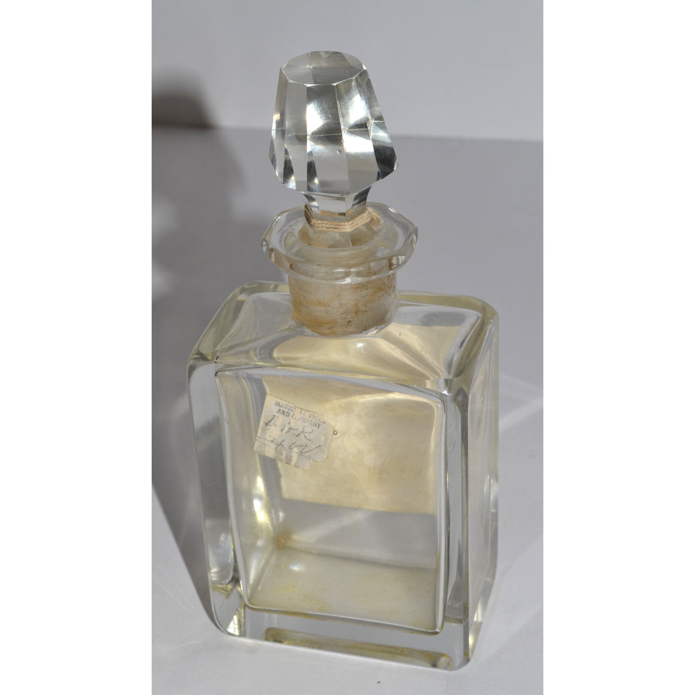 Vintage English Violets Crystal Perfume Bottle By Floris 