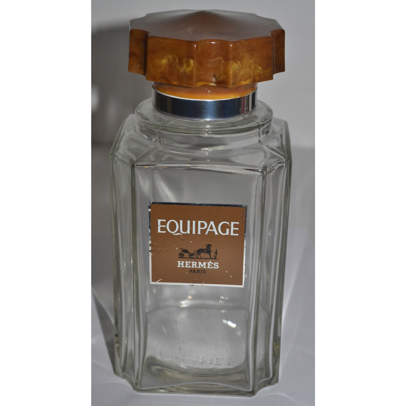 Vintage Equipage Factice Display Bottle By Hermés