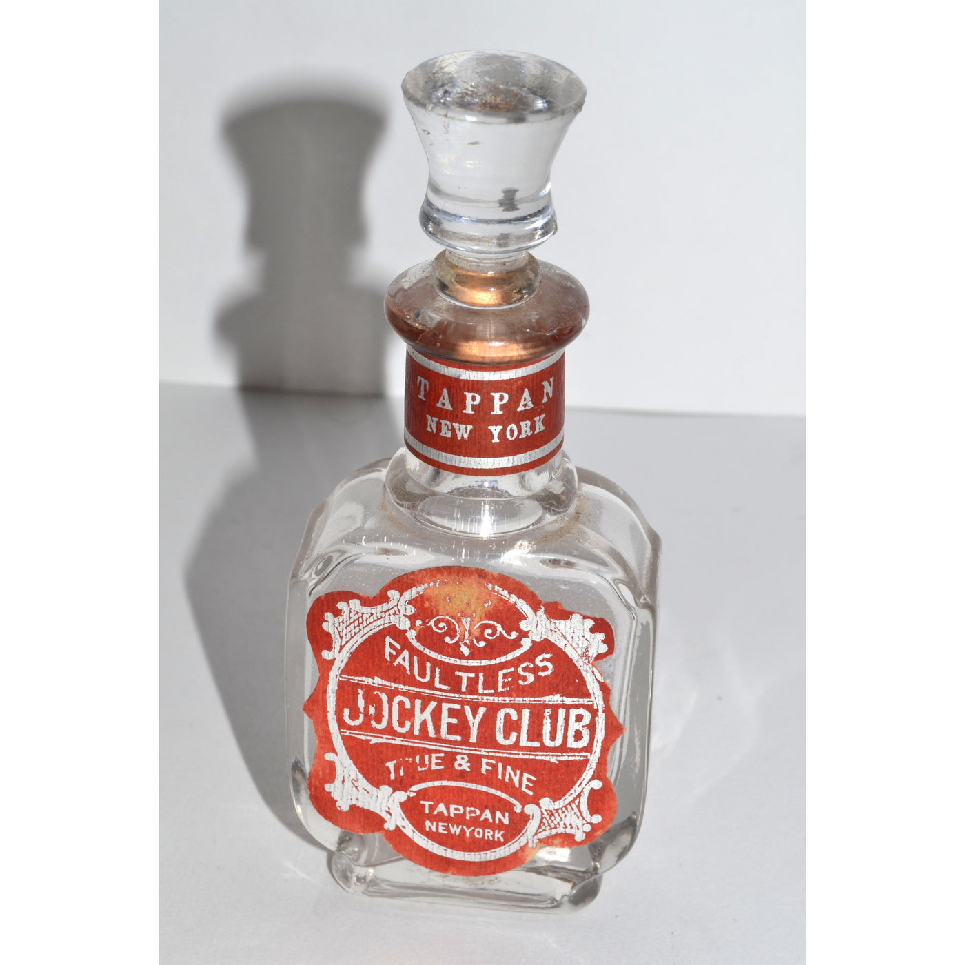 Antique Faultless Jockey Club Perfume Bottle By  Tappan 