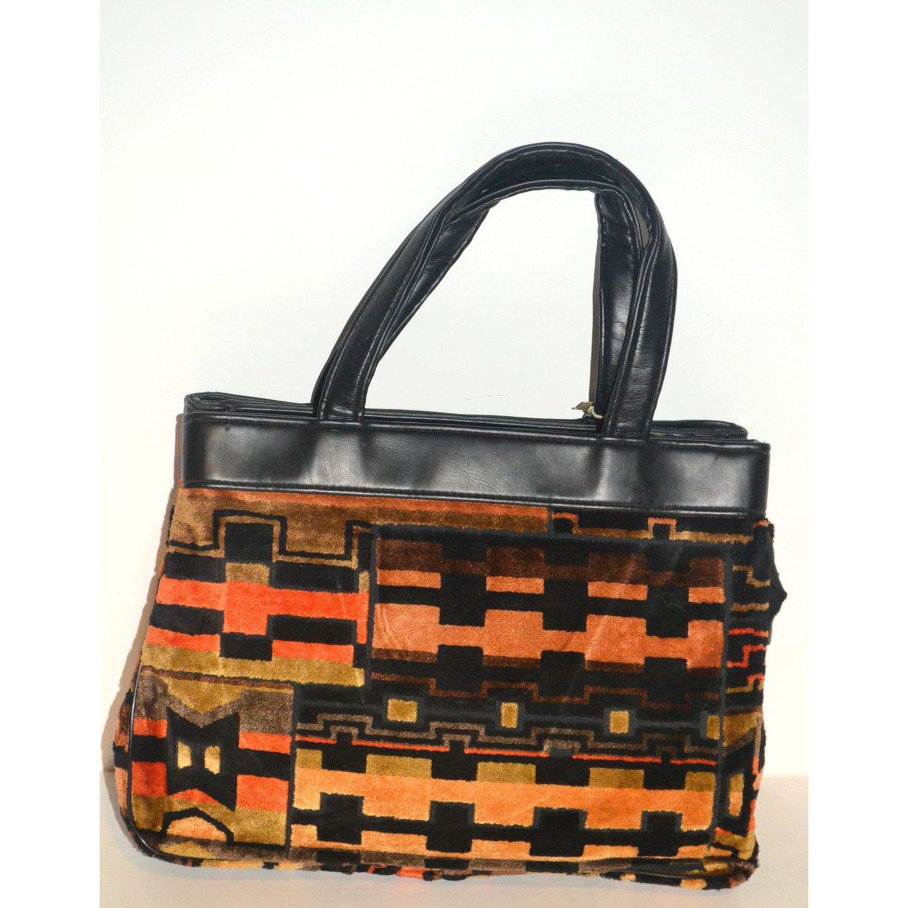 Vintage Tribal Print Tote Purse By Julius Resnick – Quirky Finds