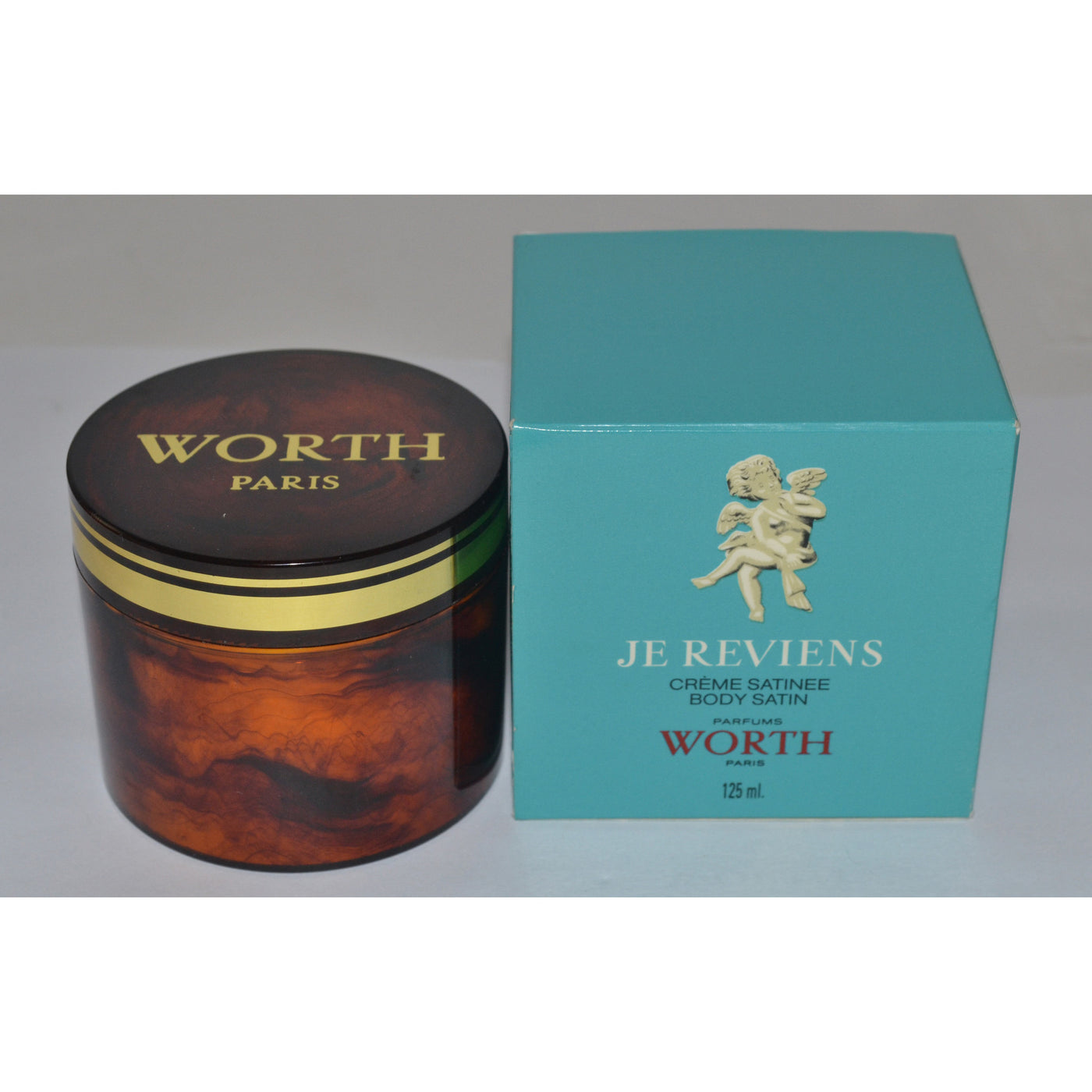 Vintage Je Reviens Body Satin Creme By Worth