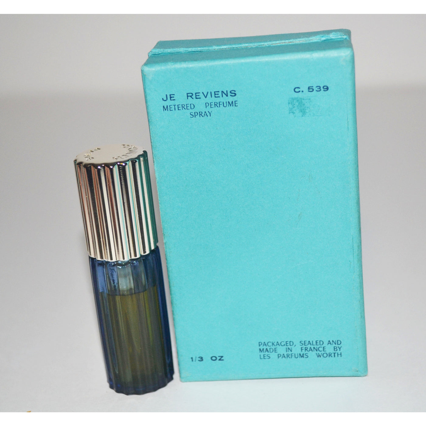 Vintage Je Reviens Perfume Lalique Bottle By Worth
