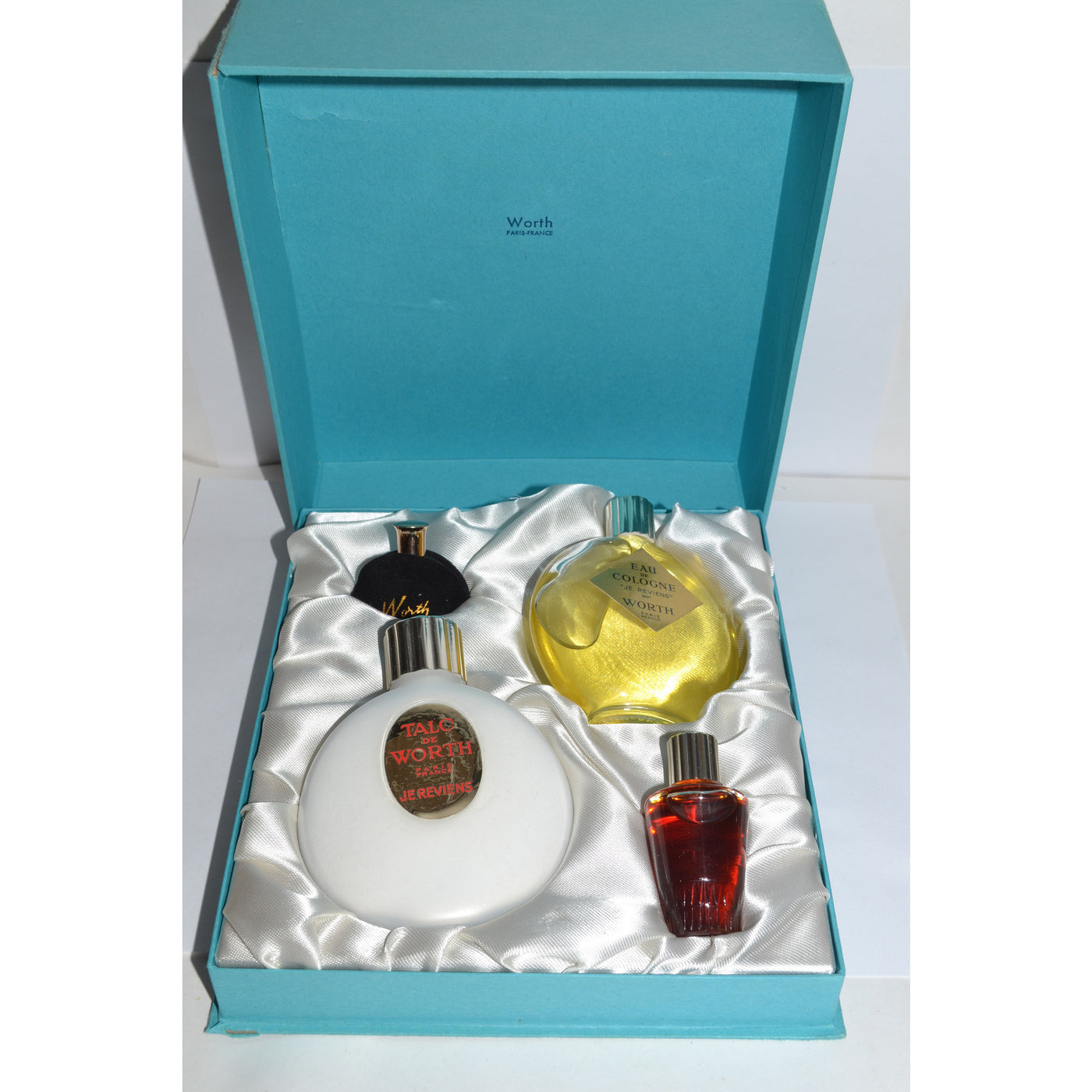 Vintage Je Reviens Perfume Set By Worth