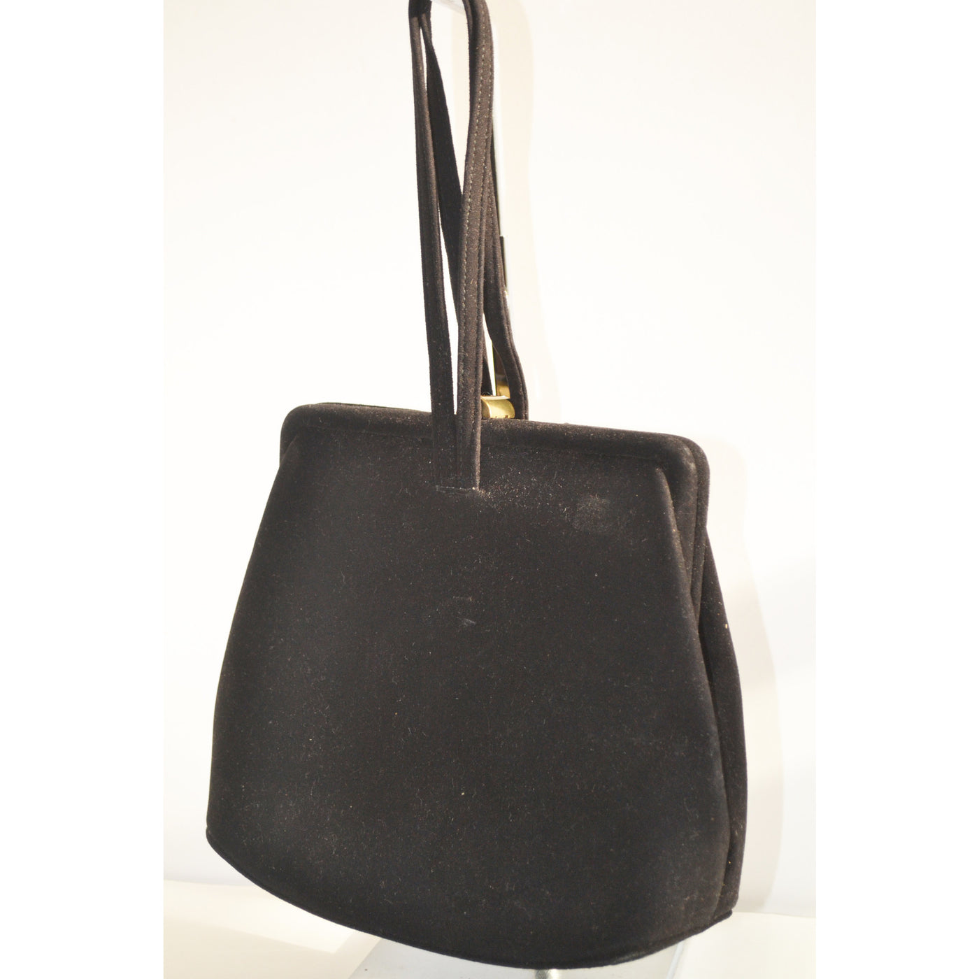 Black Handbag by Renard Paris, Vintage 1950s