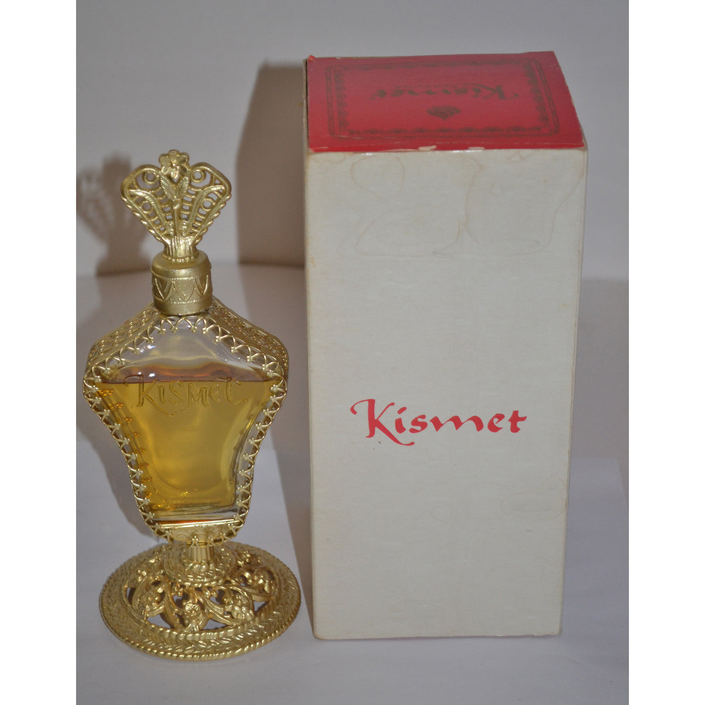 Vintage Kismet Filigree Perfume Bottle