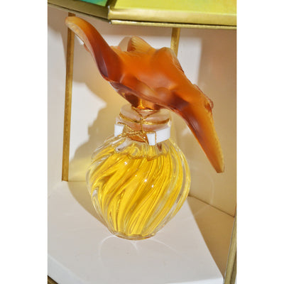 Vintage L'Air Du Temps Parfum By Nina Ricci Lalique Amber Doves