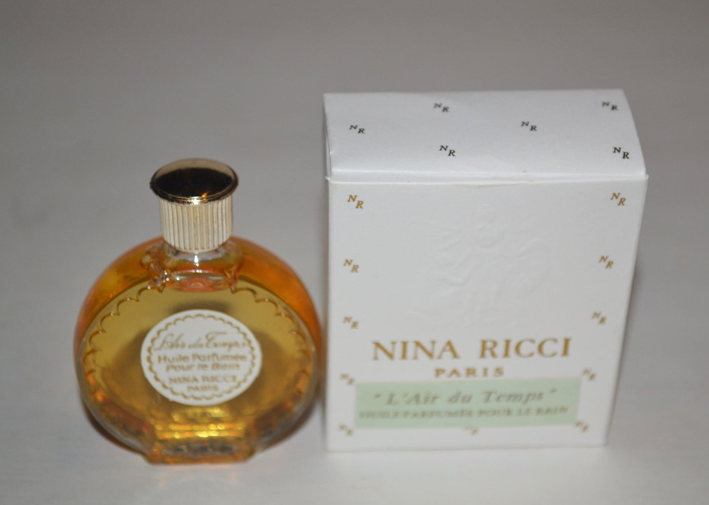 Vintage L’air Du Temps Huile Parfumee Pour Le Bain By Nina Ricci