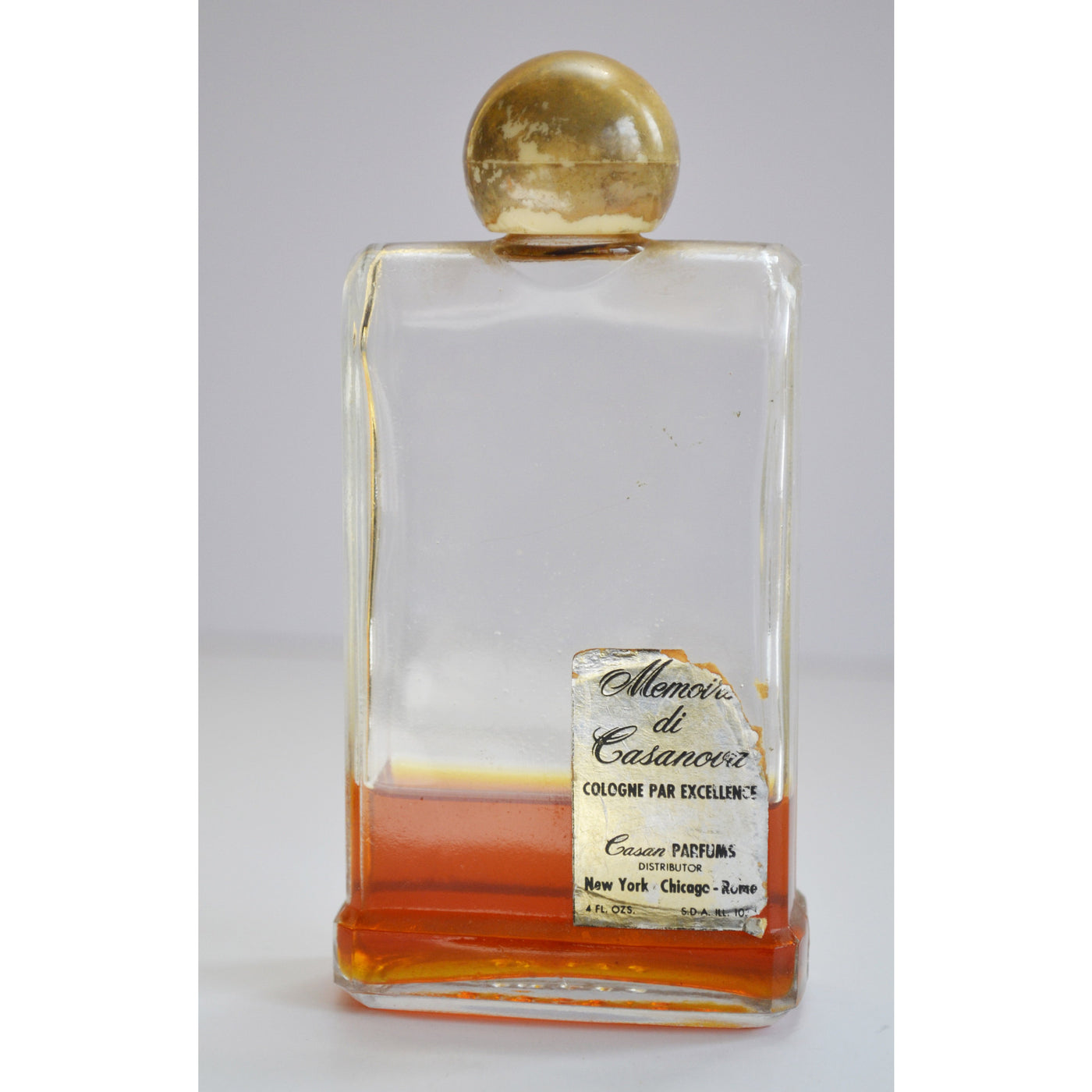 Vintage Memoir di Casanova Cologne By Casan Parfums