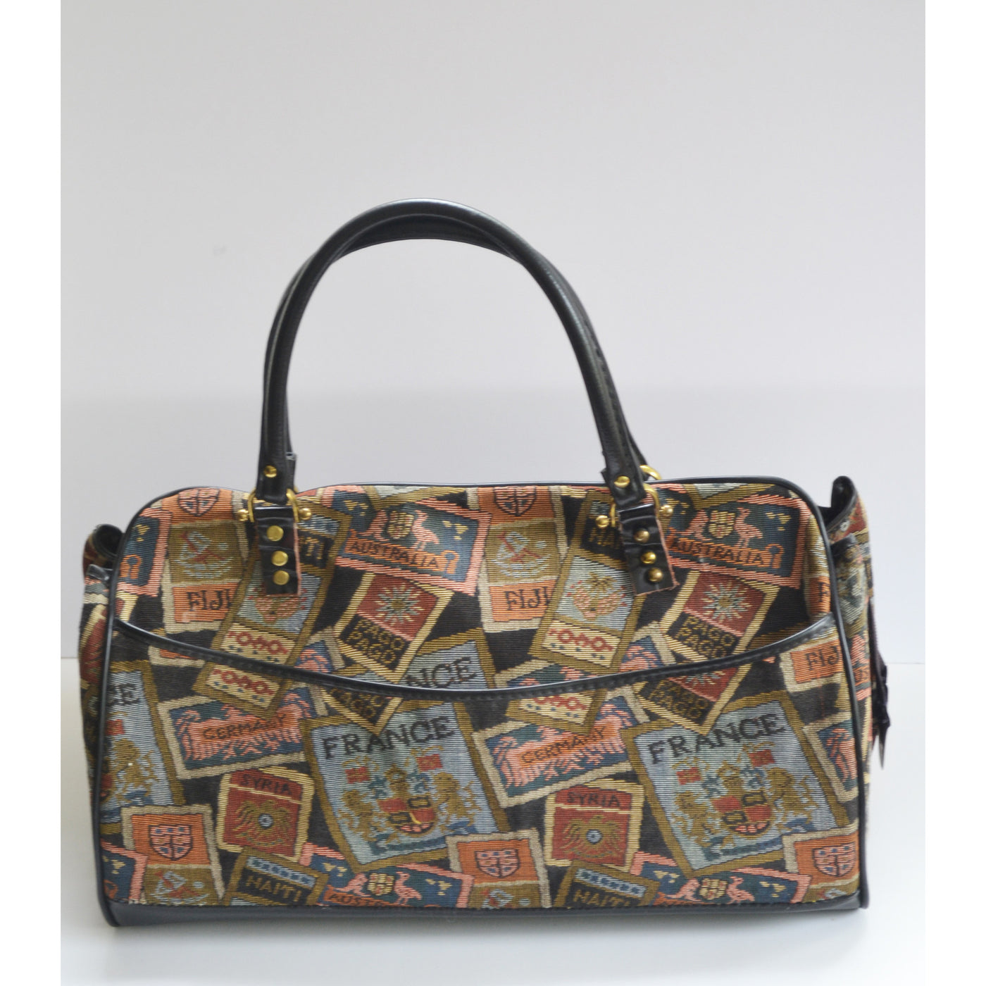 Vintage World Travel Carry-All Bag By Munro Tapestry