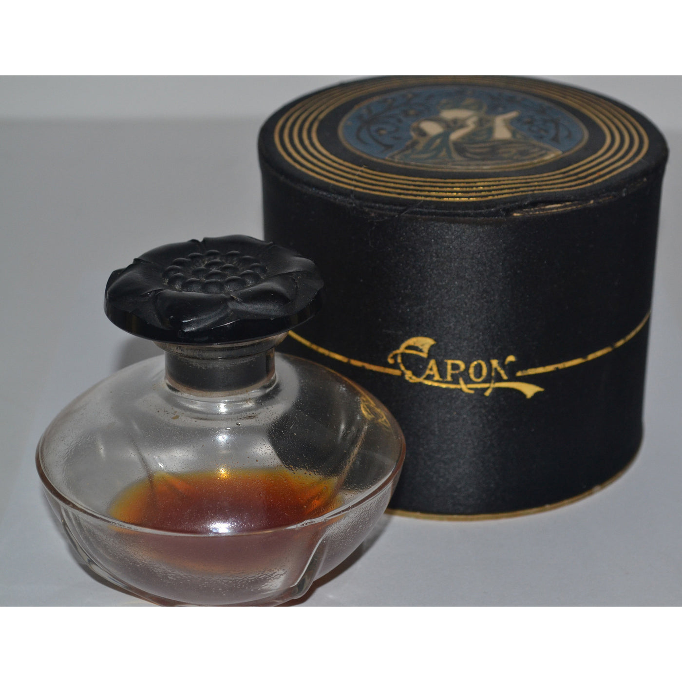 Vintage Caron Le Narcisse Noir J. Viard Perfume Bottle