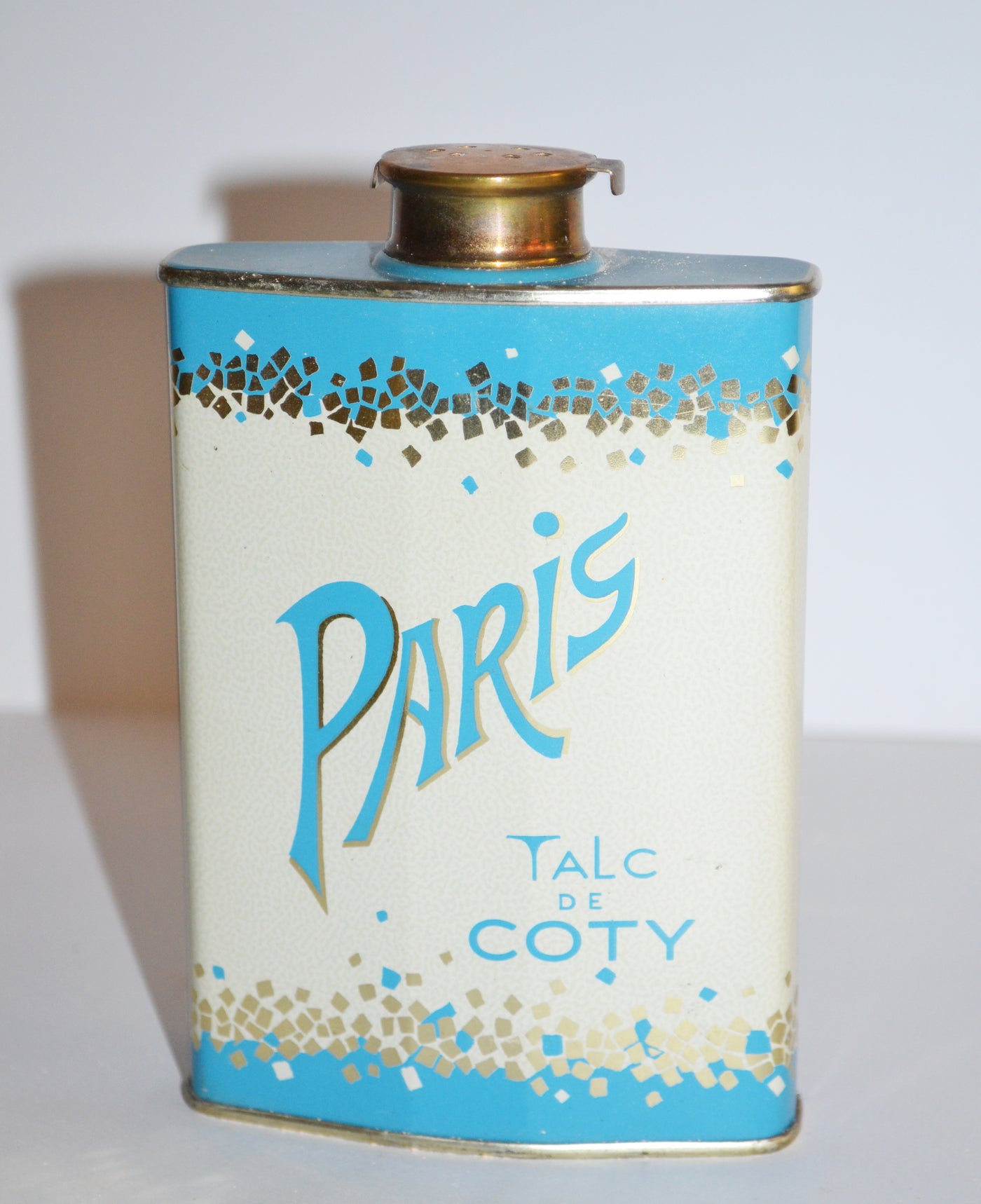Vintage Paris Talc Tin By Coty