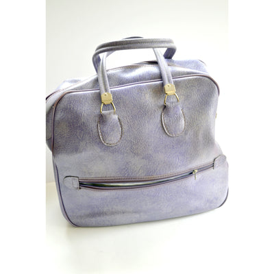 Vintage Purple Carry-All Travel Bag By Invicta 
