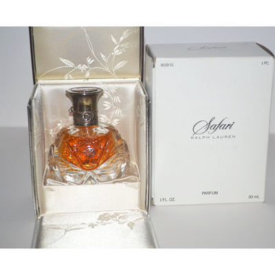 Vintage Safari Perfume Crystal Bottle By Ralph Lauren