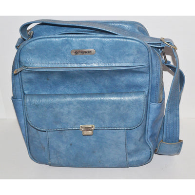 Blue Travel Bag Luggage By Samsonite