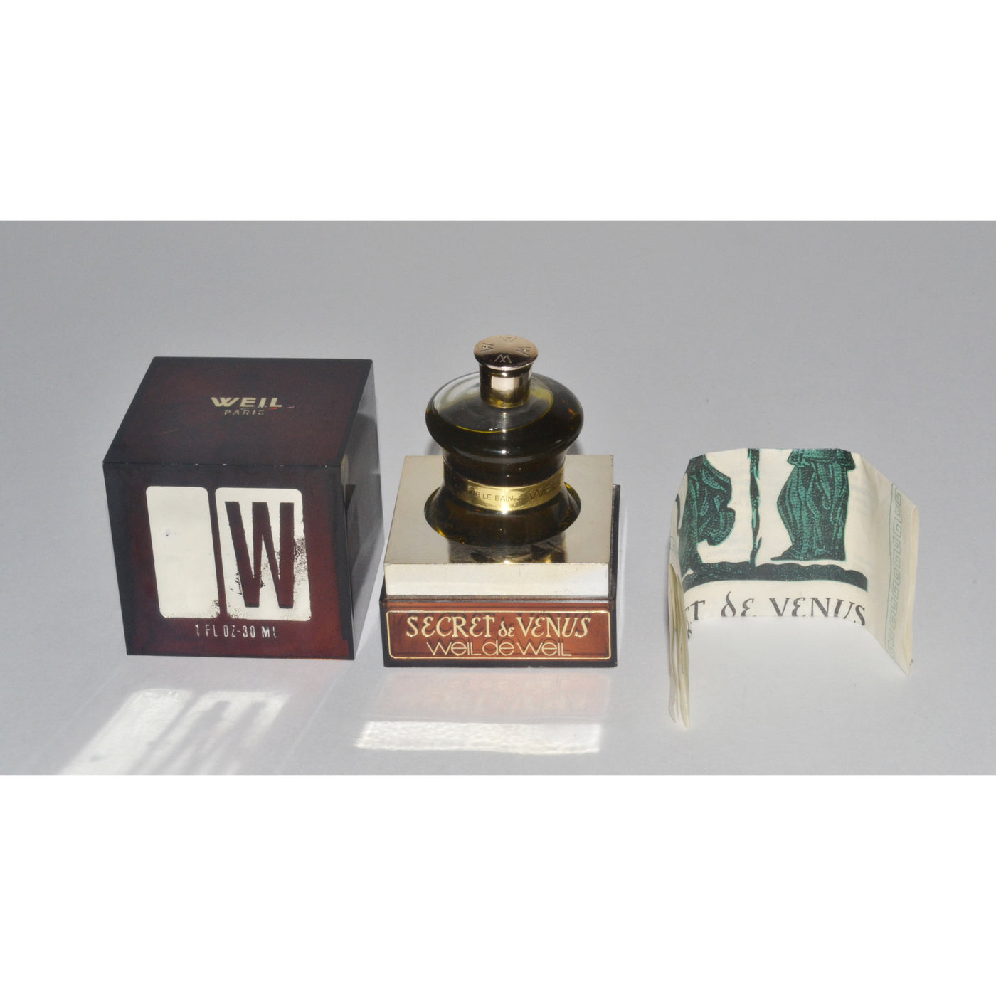 Vintage Secret de Venus Bath Perfume Oil By Weil