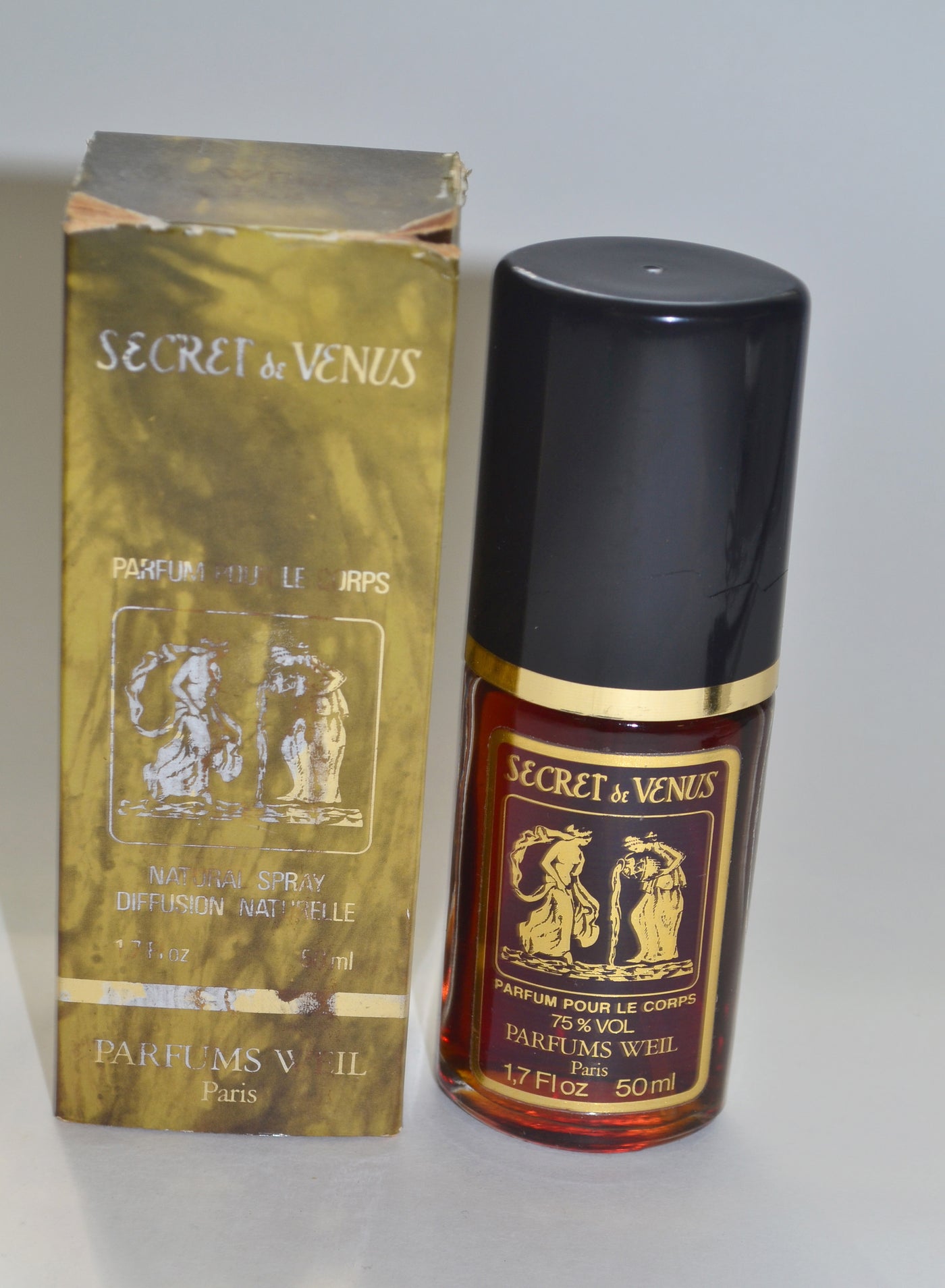 Vintage Secret de Venus Body Perfume By Weil