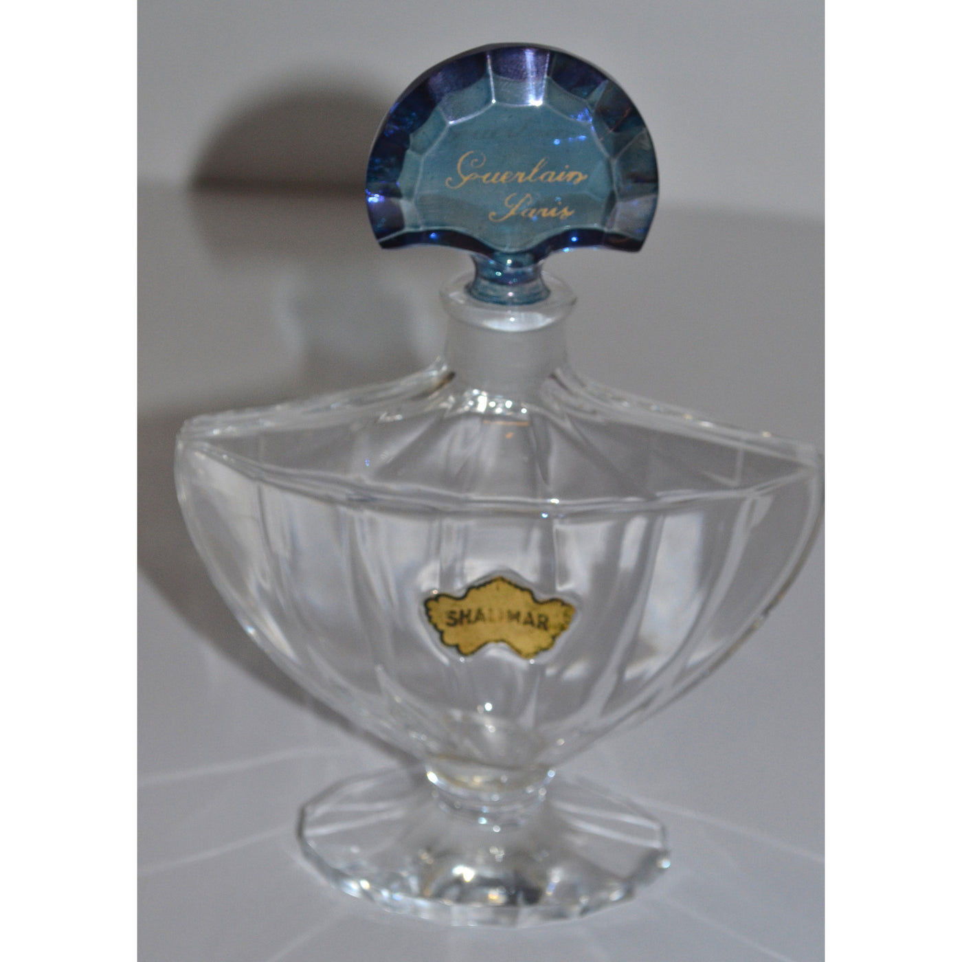 Vintage Shalimar Baccarat Perfume Bottle By Guerlain